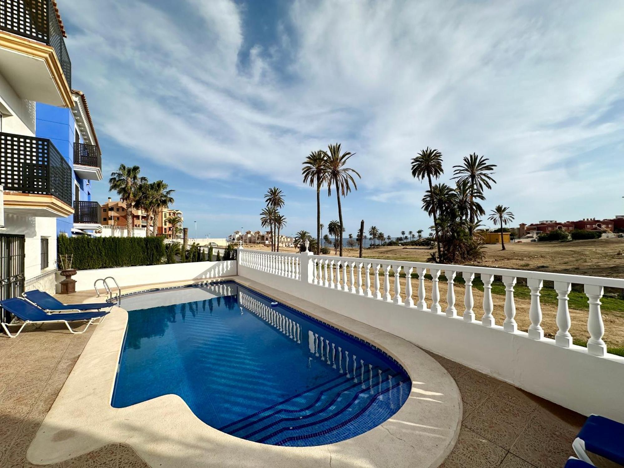 A 5 Minutos De La Playa Con Piscina Privada * Puerto de Mazarron