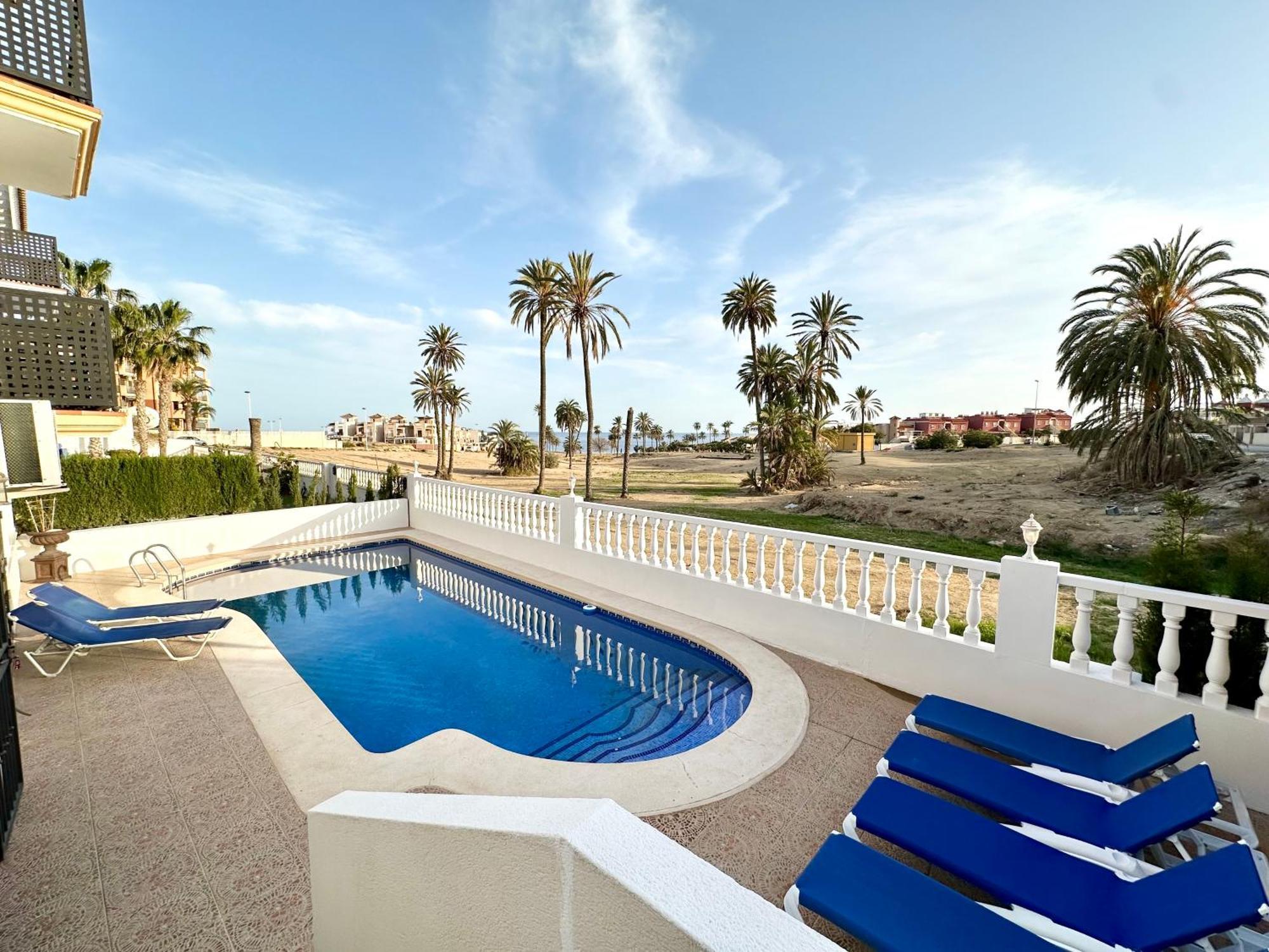 A 5 Minutos De La Playa Con Piscina Privada * Puerto de Mazarron