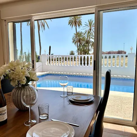 A 5 Minutos De La Playa Casa De Vacaciones Con Piscina Privada Puerto de Mazarron Exterior photo